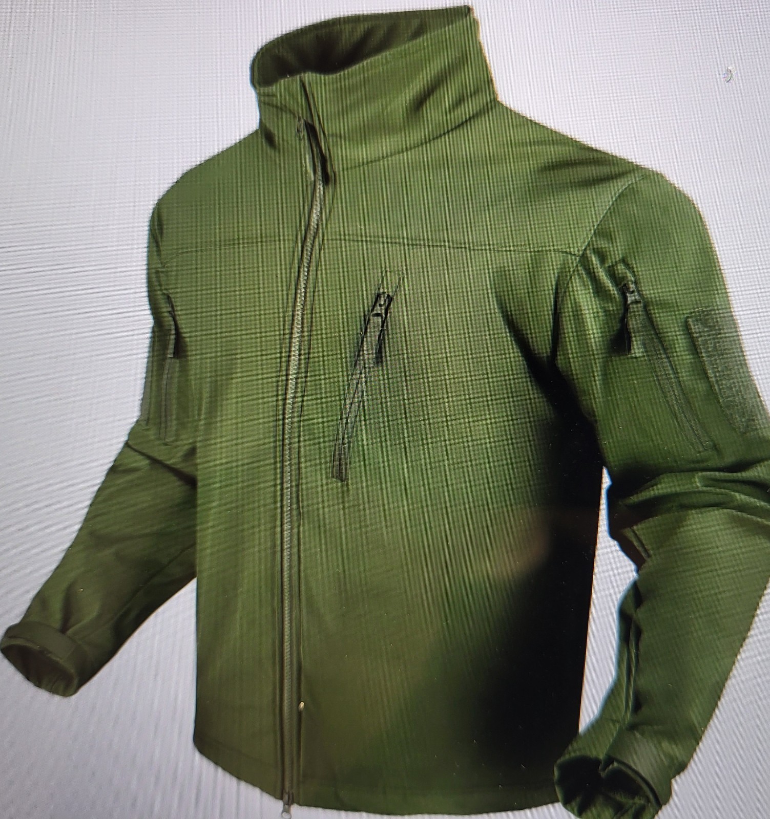 CONDOR Phantom Softshell Jacket OD XXL Multiple Pockets, Water resistant