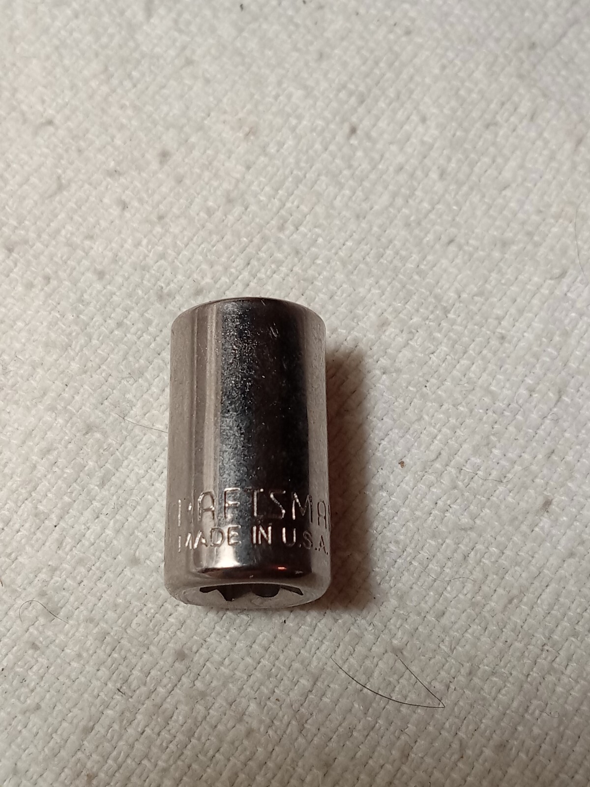 Craftsman 1/4" Drive 11/32 inch 6 Point Shallow Socket G1 43604 USA