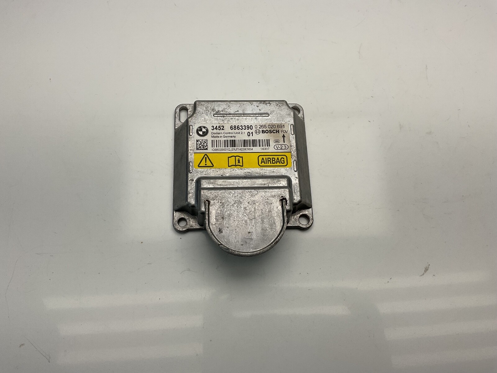 2014-2018 BMW 3Series ABS Bag Control Module Fits 3452 6863390 34526863390 OEM