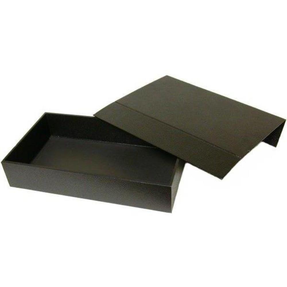Black Display Travel Tray Case With Magnetic Lid 14 3/4" x 8 1/4"