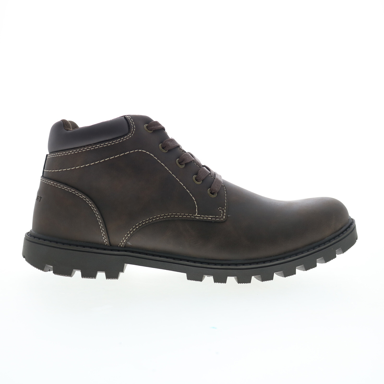 Rockport Ridgeview Boot CJ1571 Mens Brown Nubuck Lace Up Casual Dress Boots