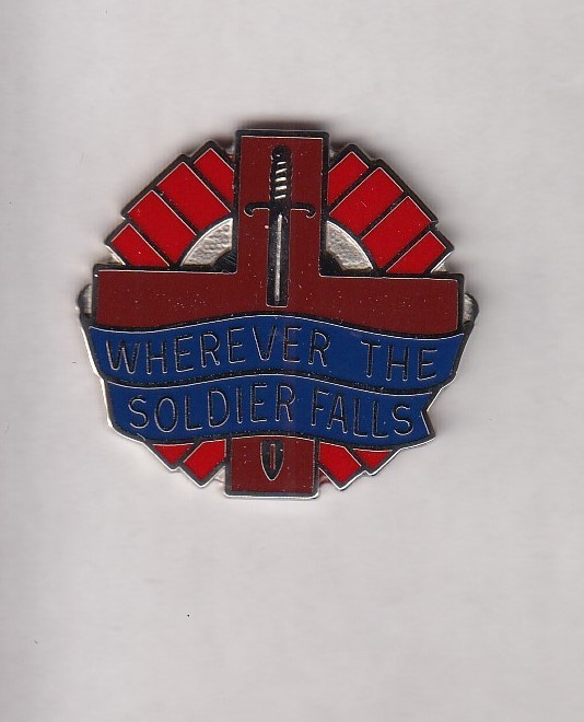 MEDICAL 351st SURGICAL HOSPITAL SH crest DUI badge c/b S-21