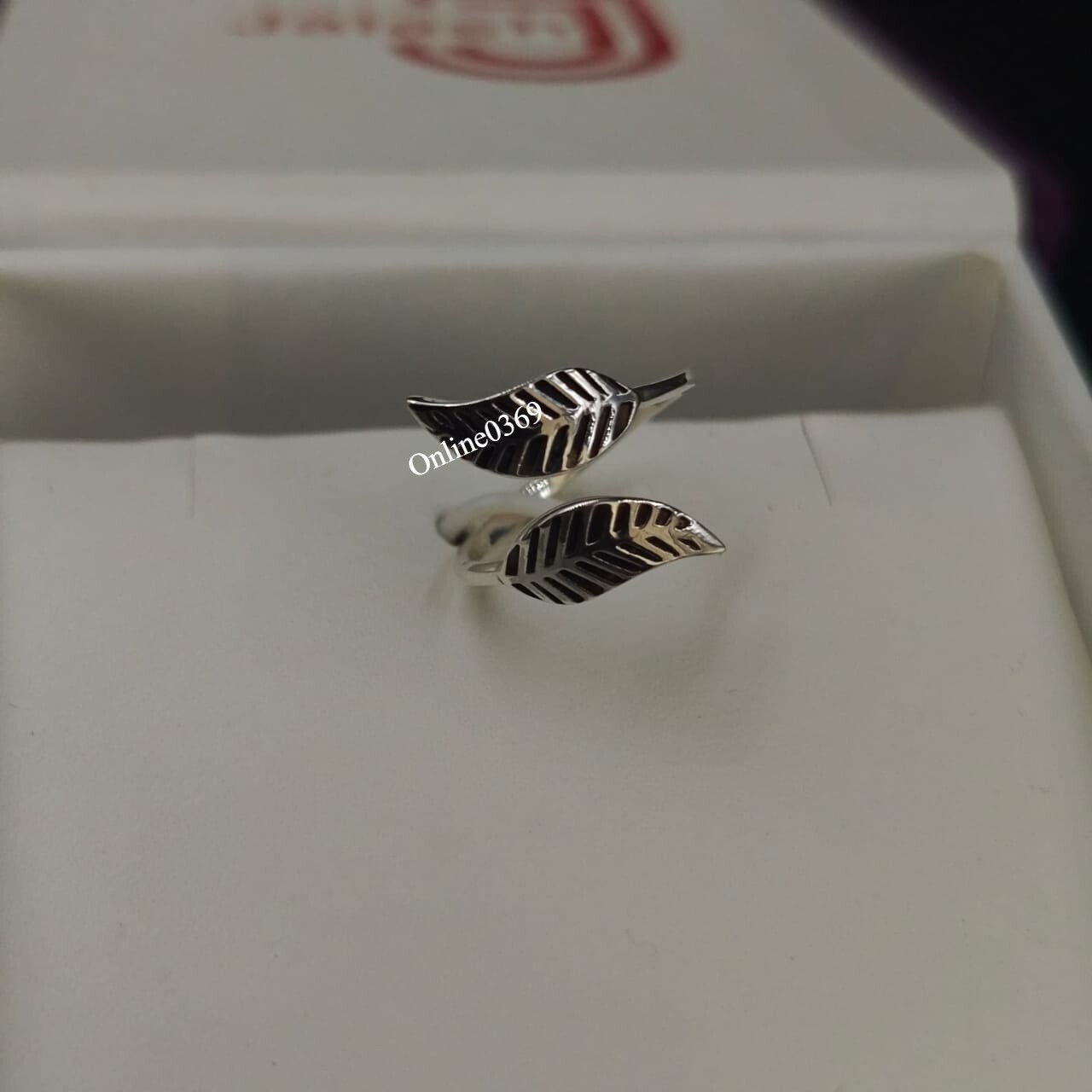 Thanksgiving Gift For Wife Solid Metal Adjustable Leaf Enamel Toe Ring 925 SS