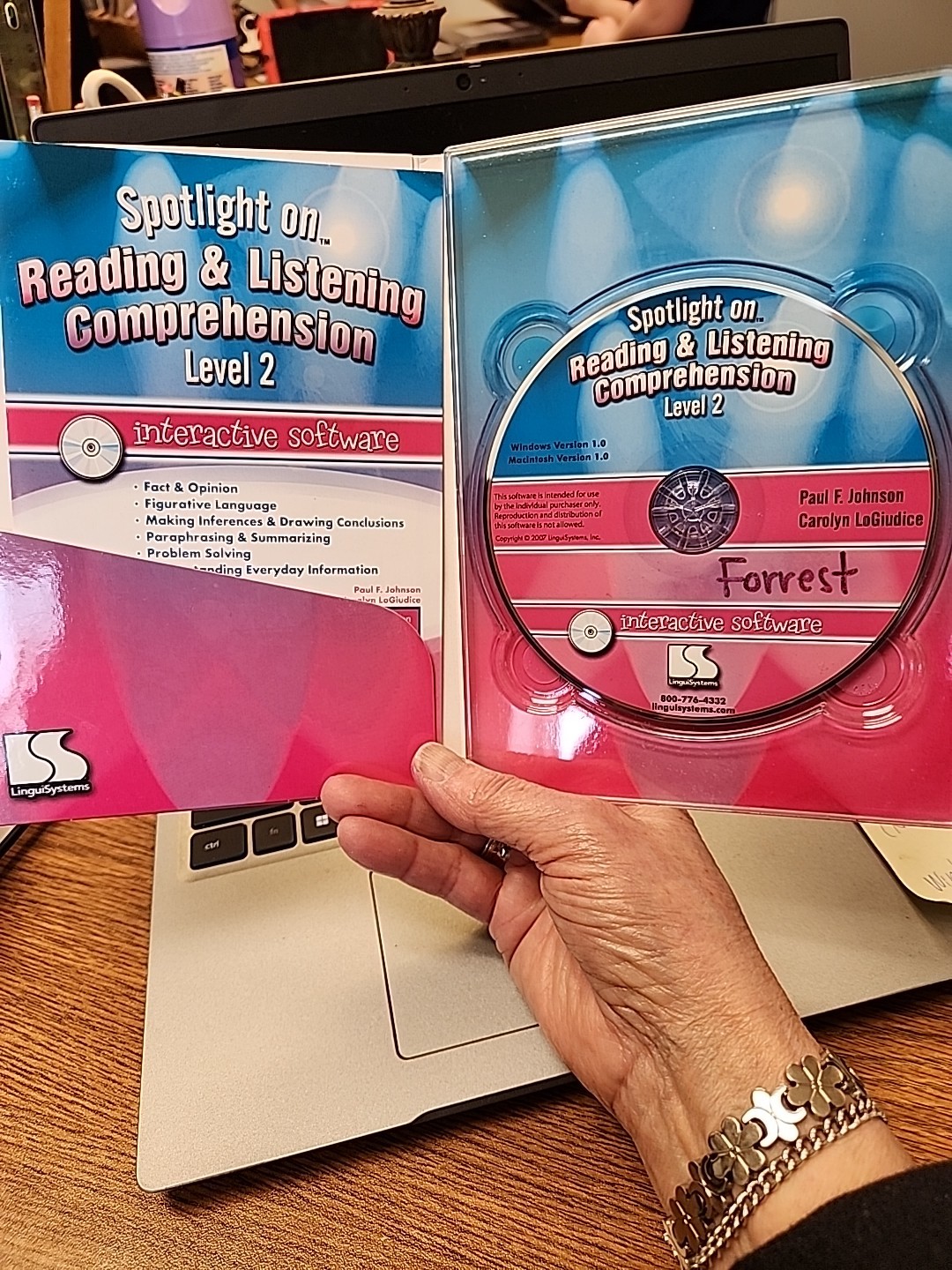 2 Linguisystems READING COMPREHENSION Speech Language Therapy CD-ROM
