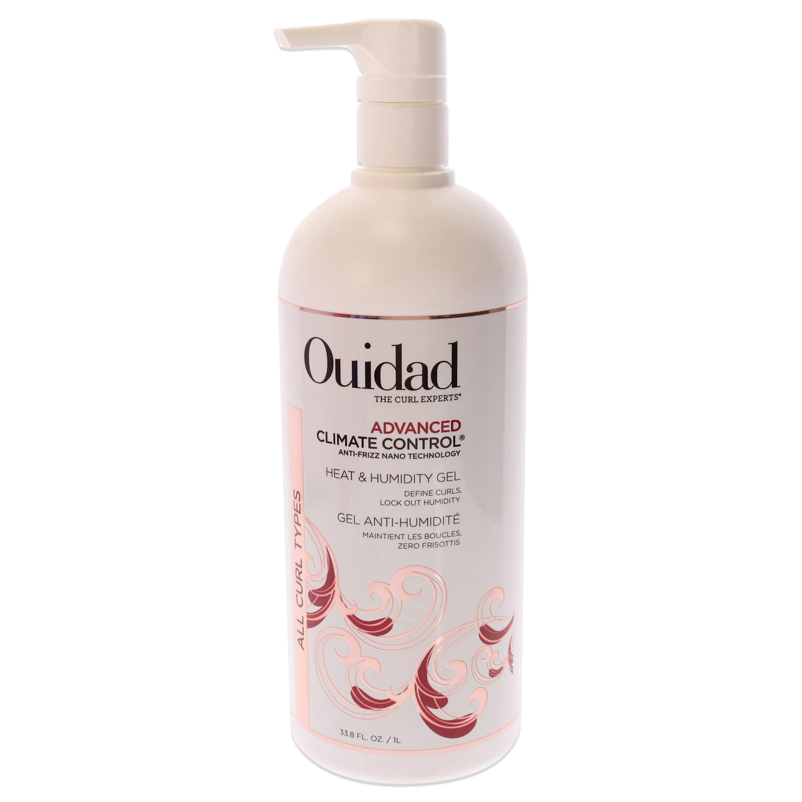 Ouidad Advanced Climate Control Heat and Humidity Gel - Anti Frizz - 33.8 oz