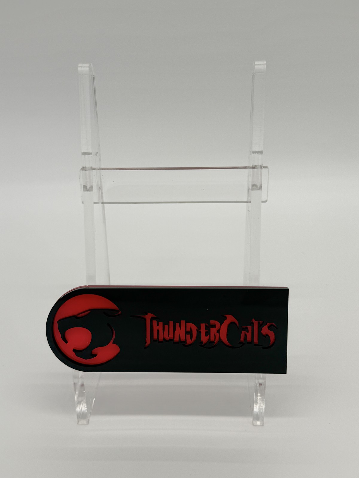 Custom Comic Book Stand - Thundercats (Black/Red/Bullet) Laser Cut/Not 3D Prnt