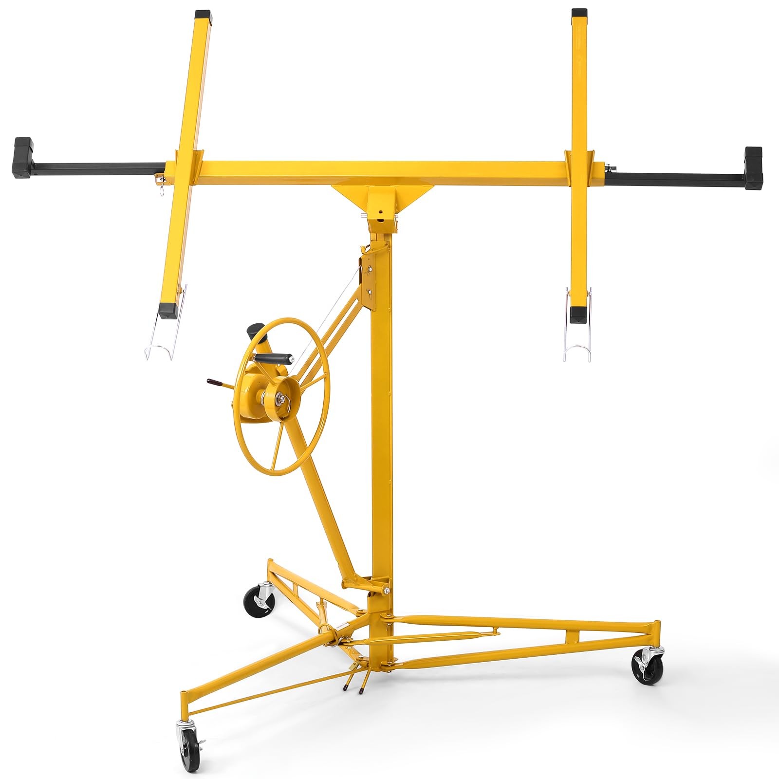 16FT Drywall Lift Plasterboard Panel Sheetrock Hoist Lifter Carrier Safety Lock