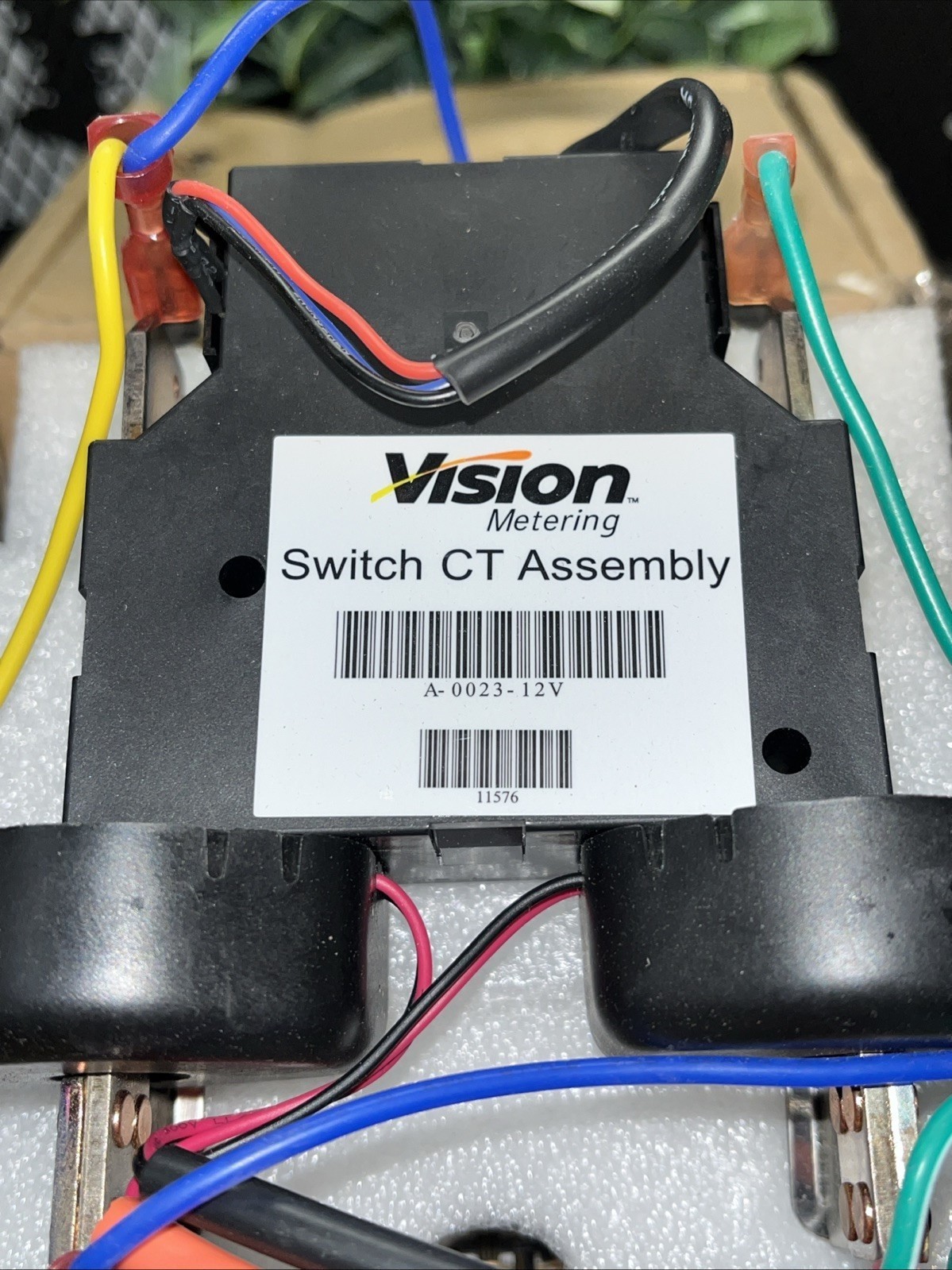 NEW- Vision Metering A-0023-12V CT Switch Assembly