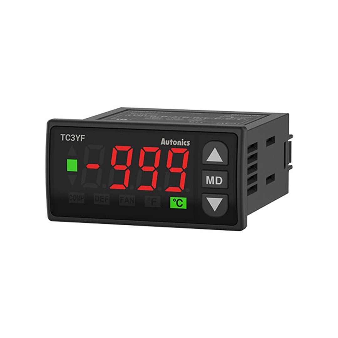 Autonics TC3YF-24R Dual Relay Cooling Temperature Controller 100-240VAC NIB