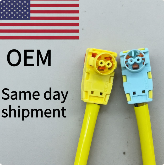 2pcs Driver AB Clock Spring Connector Plug for 2020 2021 2022 Ford Explorer OEM