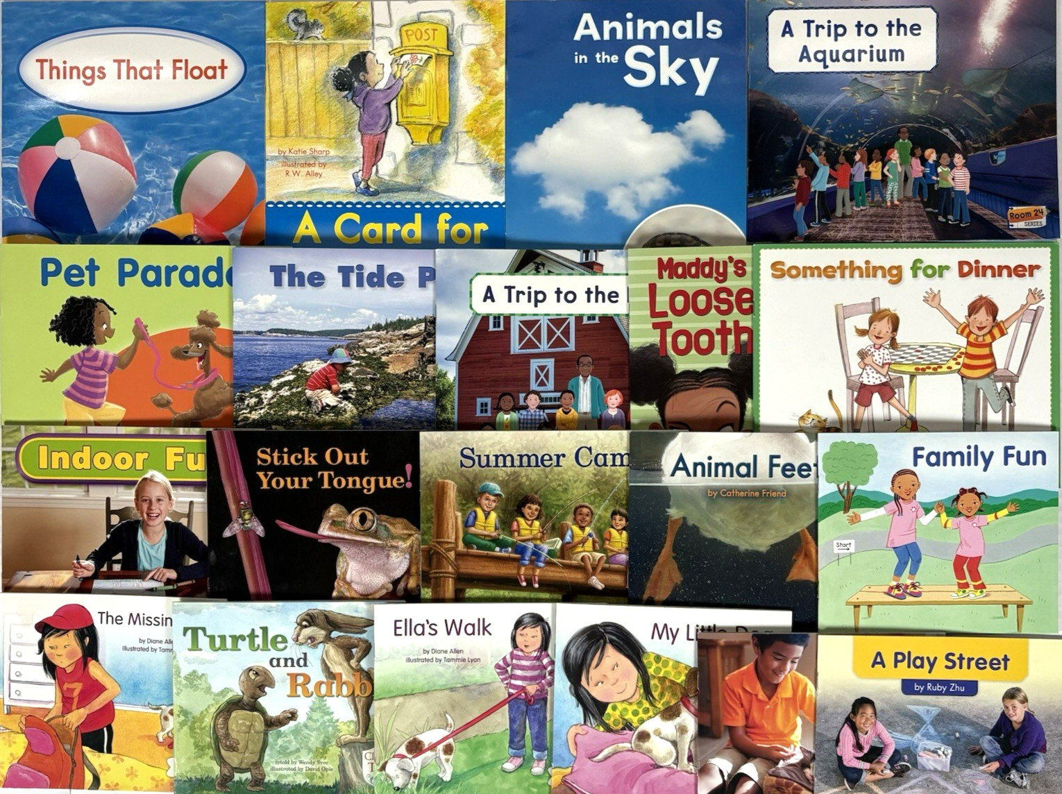 Fountas & Pinnell Level Readers Kindergarten A-D | 20-Book Library