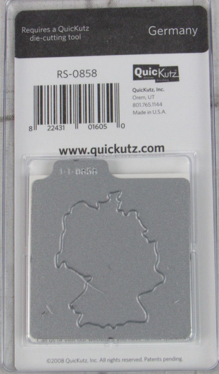 QuicKutz Germany 2x2, 1 Cutting Die Set RS-0858