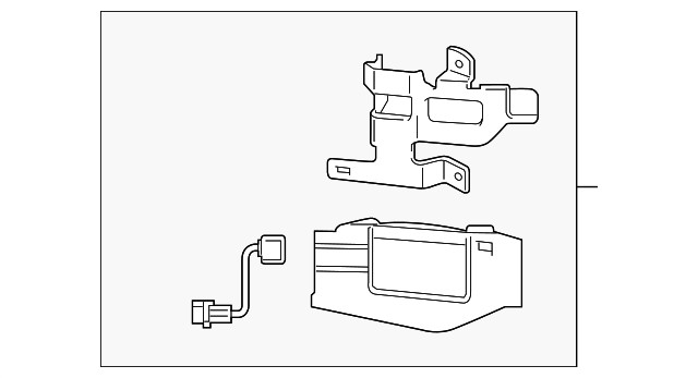 Genuine Hyundai Blind Spot Radar 95811-J3000