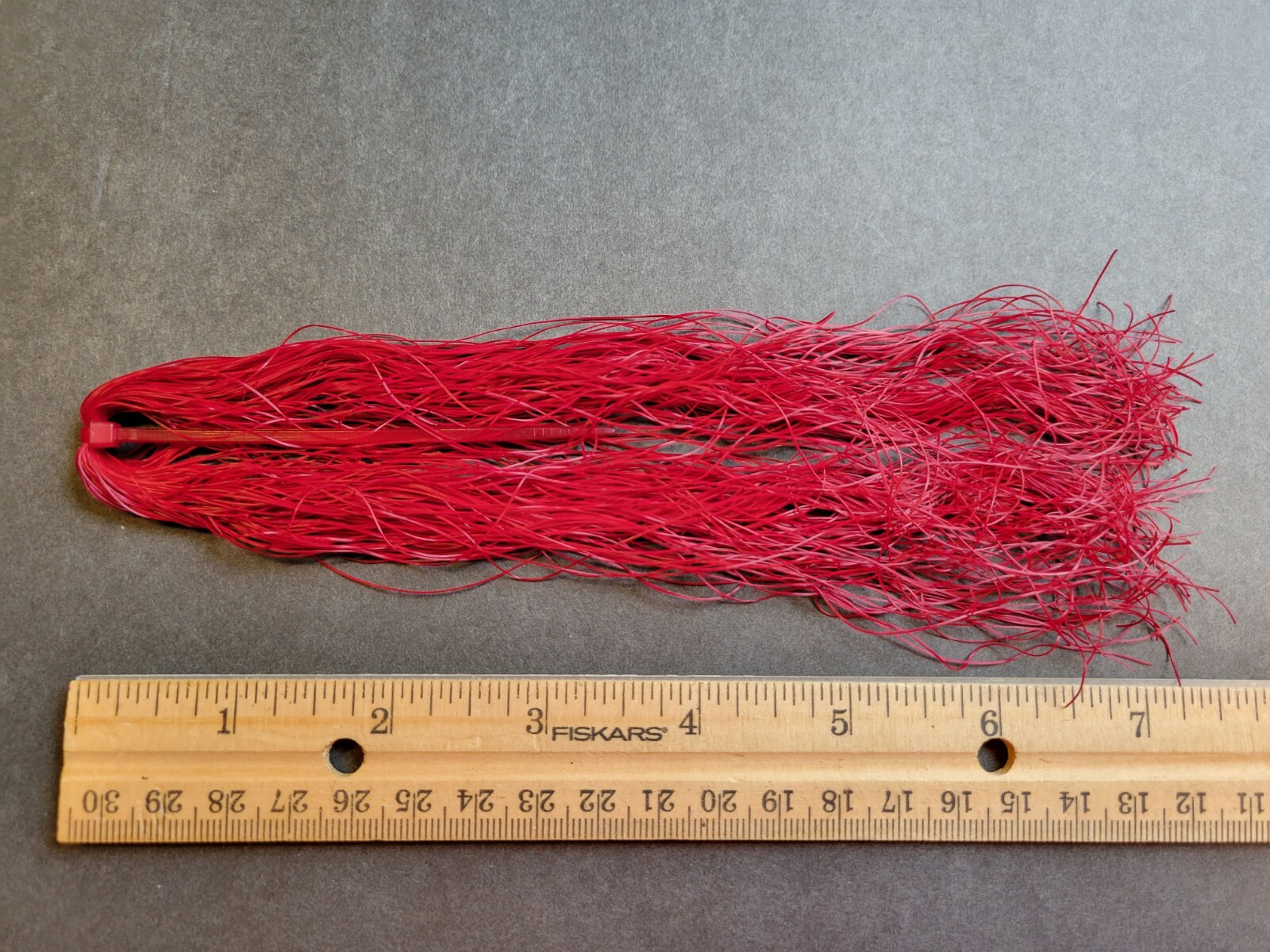 Hank Small DARK BLOOD RED Round Rubber  BUG FLY LEGS Fly Tying & SALTWATER