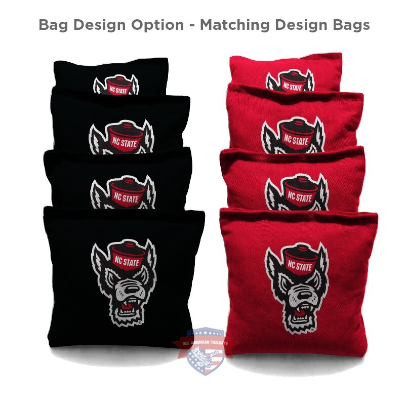 NC State University Cornhole Bags