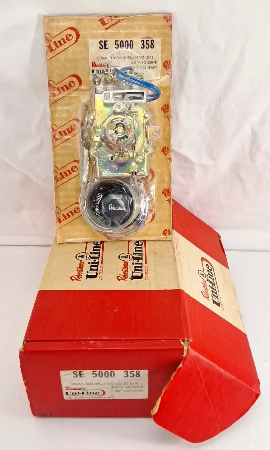 Robertshaw Single Throw AC SE 5000 358  Commercial Warmer Electric Thermostat