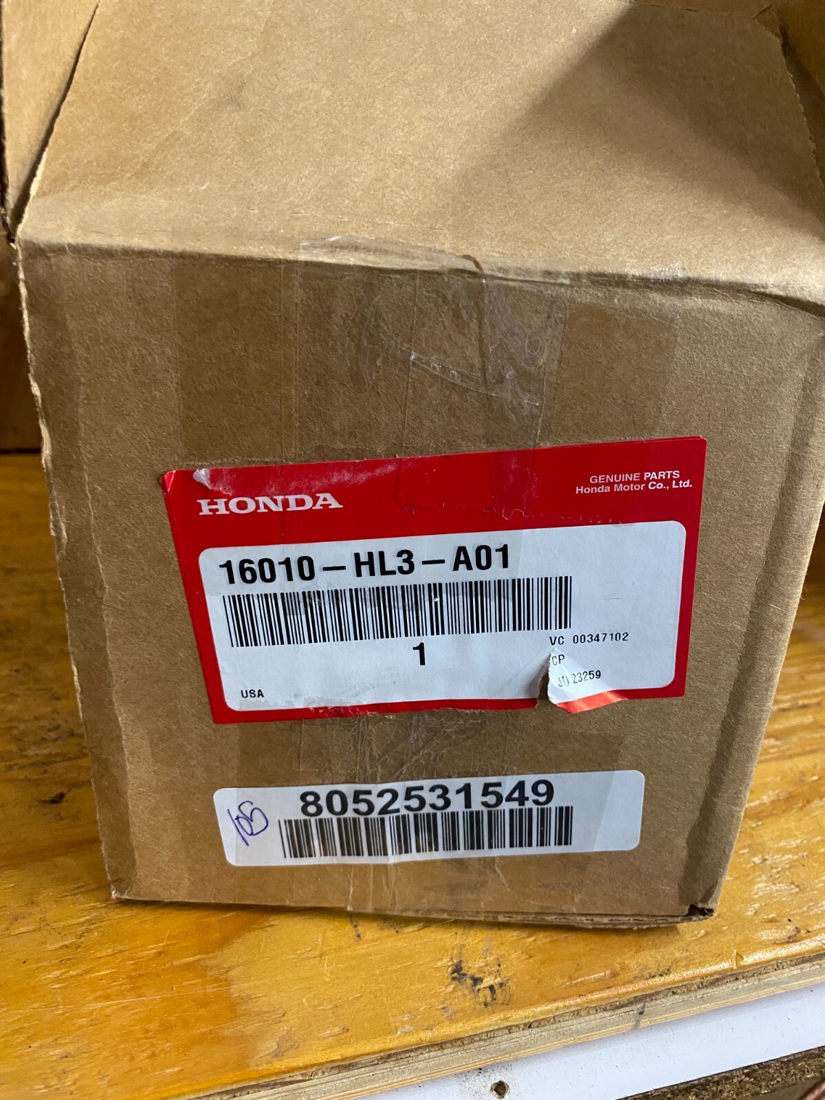HONDA FUEL FILTER SET PIONEER 500 520 700 1000 GENUINE OEM NEW 16010-HL3-A01