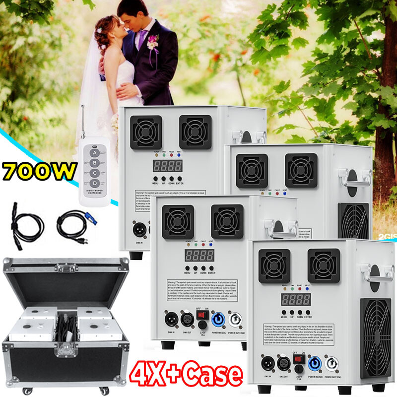 700W Cold Spark Machine Stage Effect DMX Firework Machine DJ Club Party Wedding