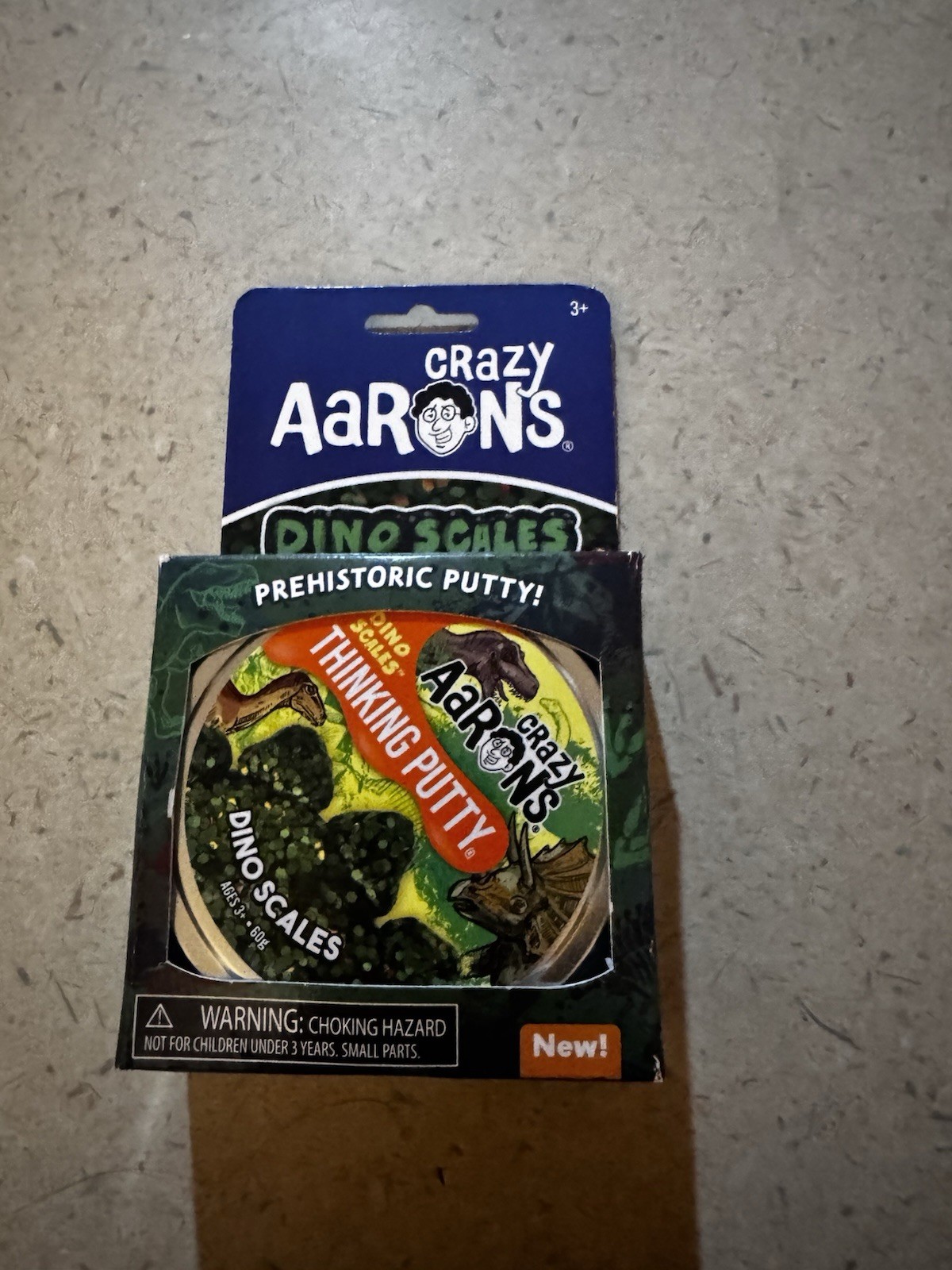 Crazy Aaron's~DINO SCALES PREHISTORIC PUTTY 2.1 OZ~NEW/IN HAND!