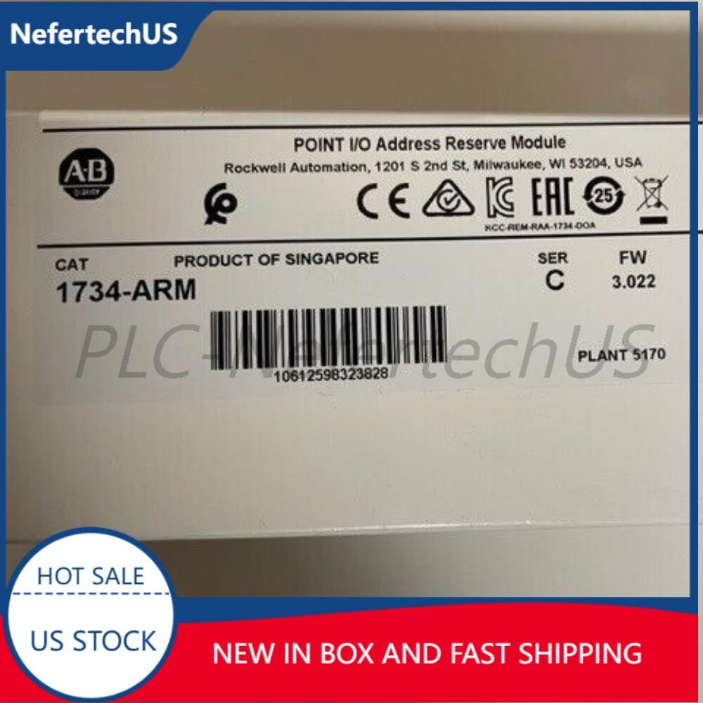 NEW 1734-ARM AB POINT I/O Address Reserve Module 1734-ARM US Free Tax