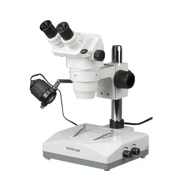 AmScope ZM-2BX 3.5X-45X Ultimate Zoom Microscope w/ Two Lights