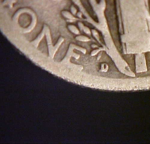 1927-D/D RPM Mercury Dime  - Very Nice Unlisted RPM Variety-c5898dcx