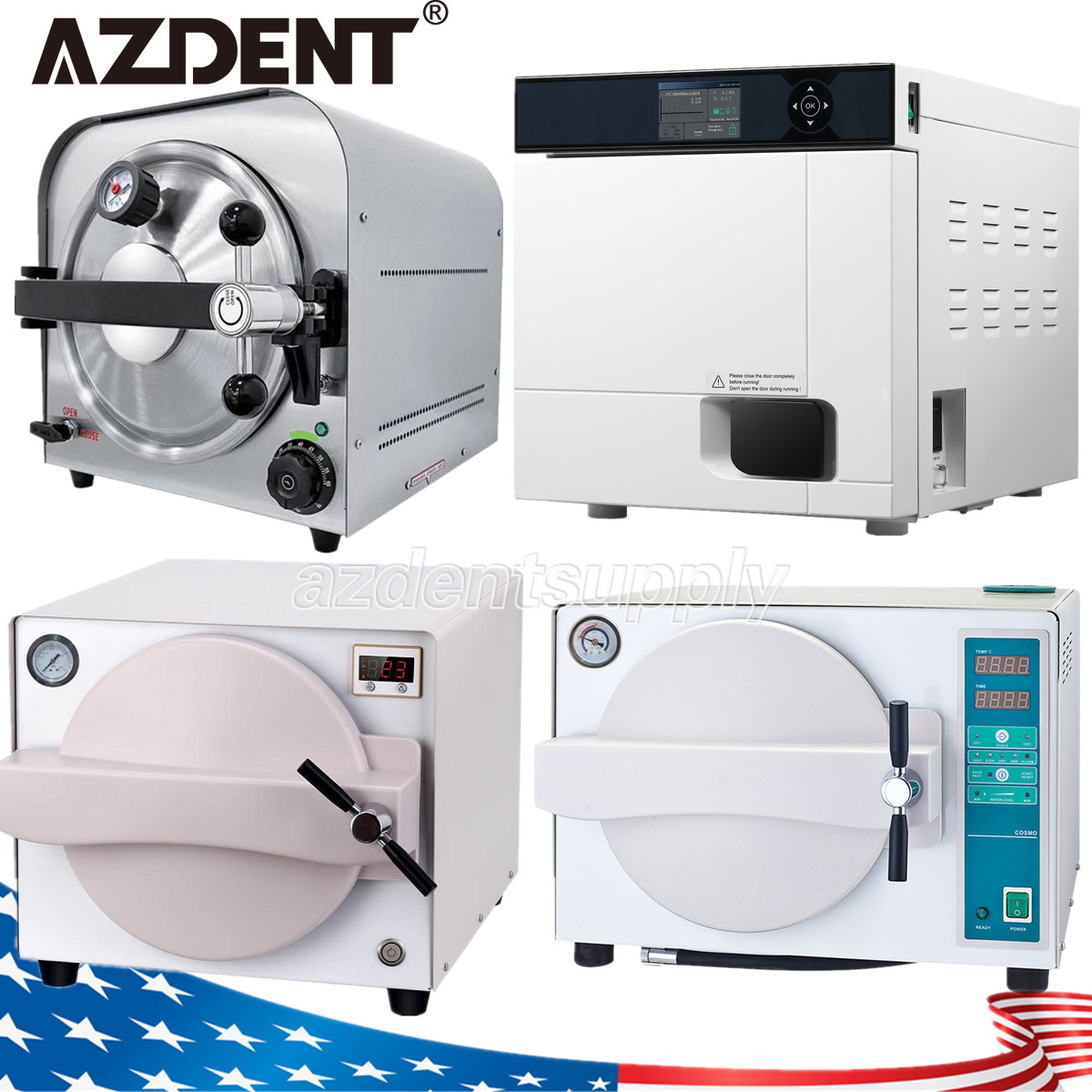 18L/22L Dental Autoclave Steam Sterilizer Medical Class B/Drying Type/ W/Printer