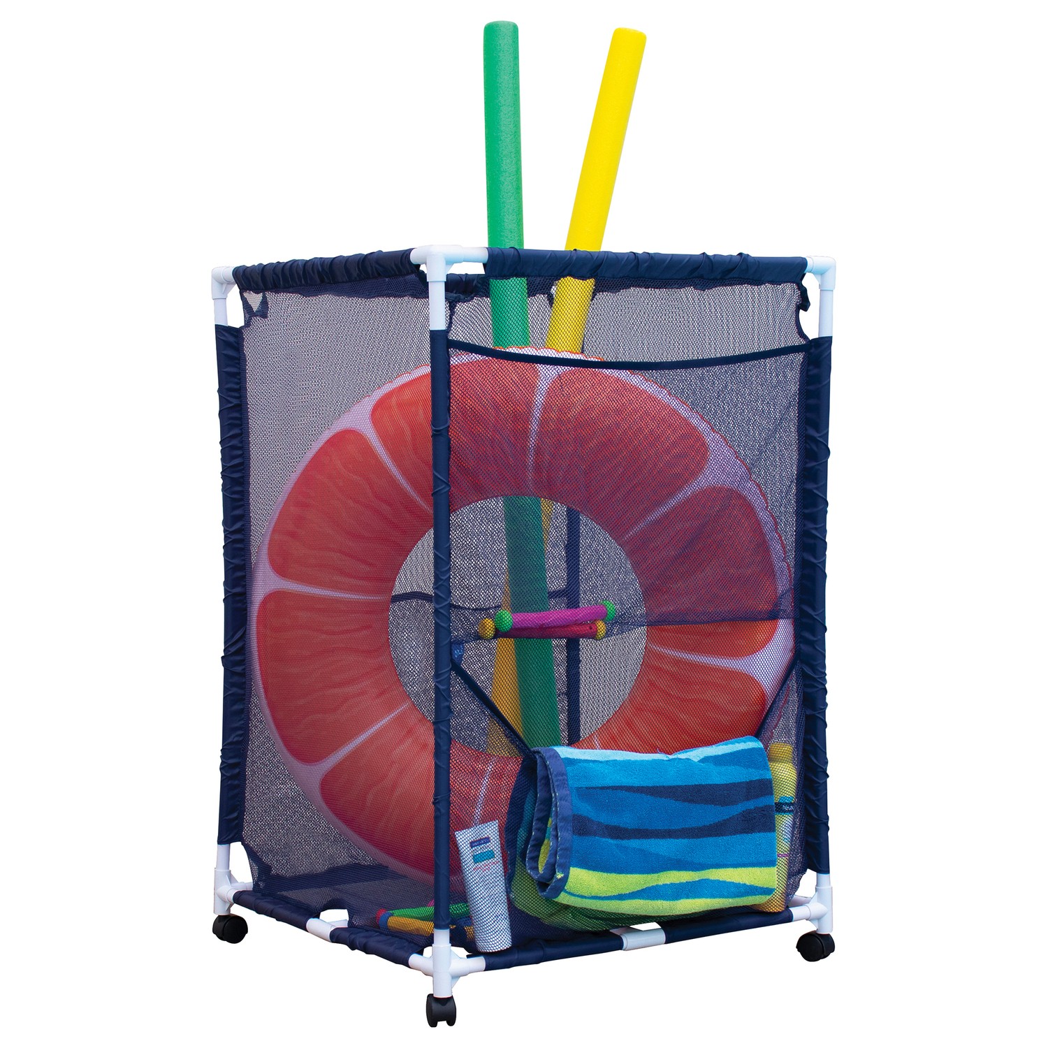 Pool Storage Mesh Rolling Organizer Medium