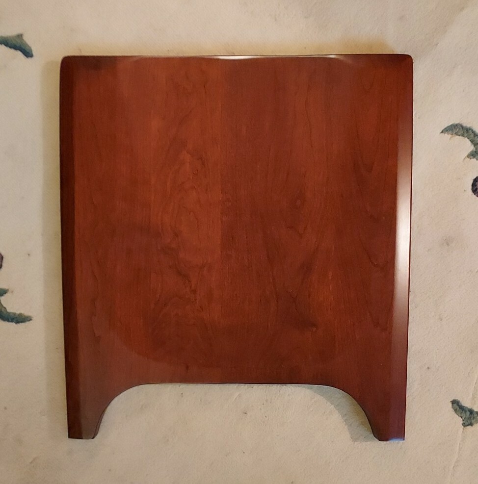 simply amish cherry seats 137107-1  (set of 4) 20" x 18 1/4" x 3/4" pristine