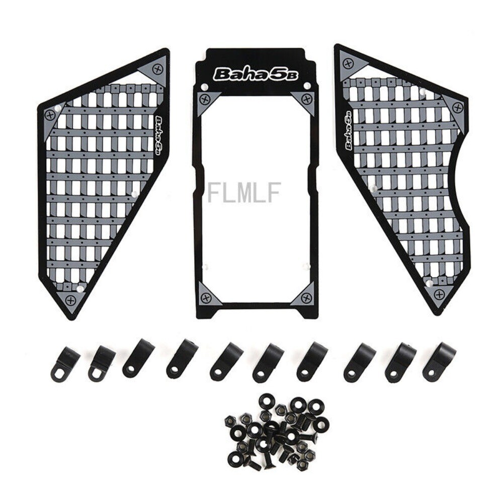 FLMLF Clear PC Explosion-proof Windshield Dust Cover for 1/5 Rovan KM Baja 5B SS