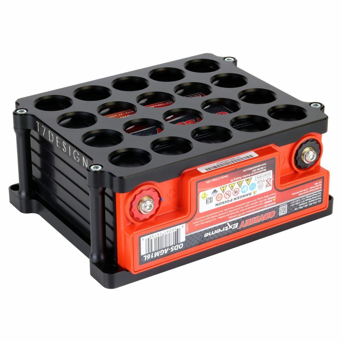 Odyssey Pc680 Billet Battery Tray Black