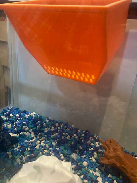 Easy Aquarium Water Refill Tool: Gentle Diffuser for Gravel and Decorations