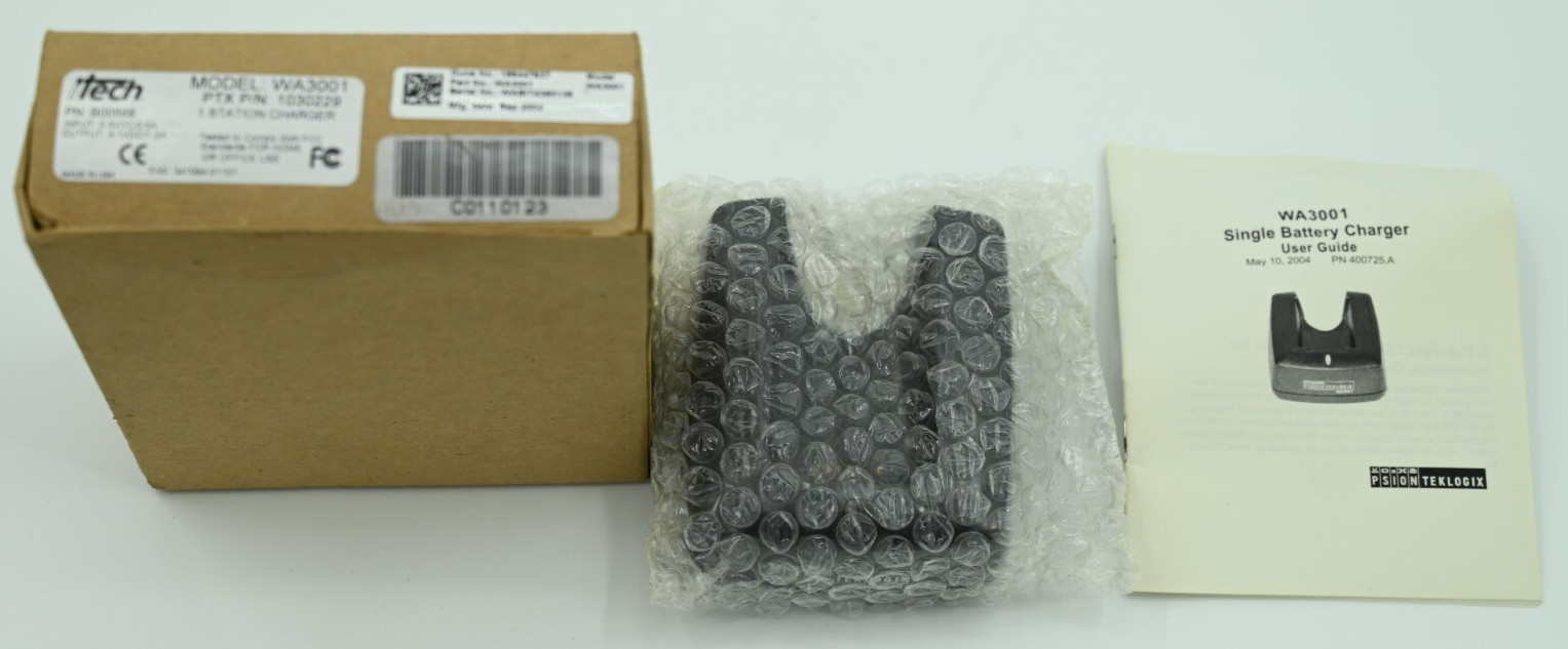 Psion Teklogix WA3001-G1 Single Station Charger NEW in Box