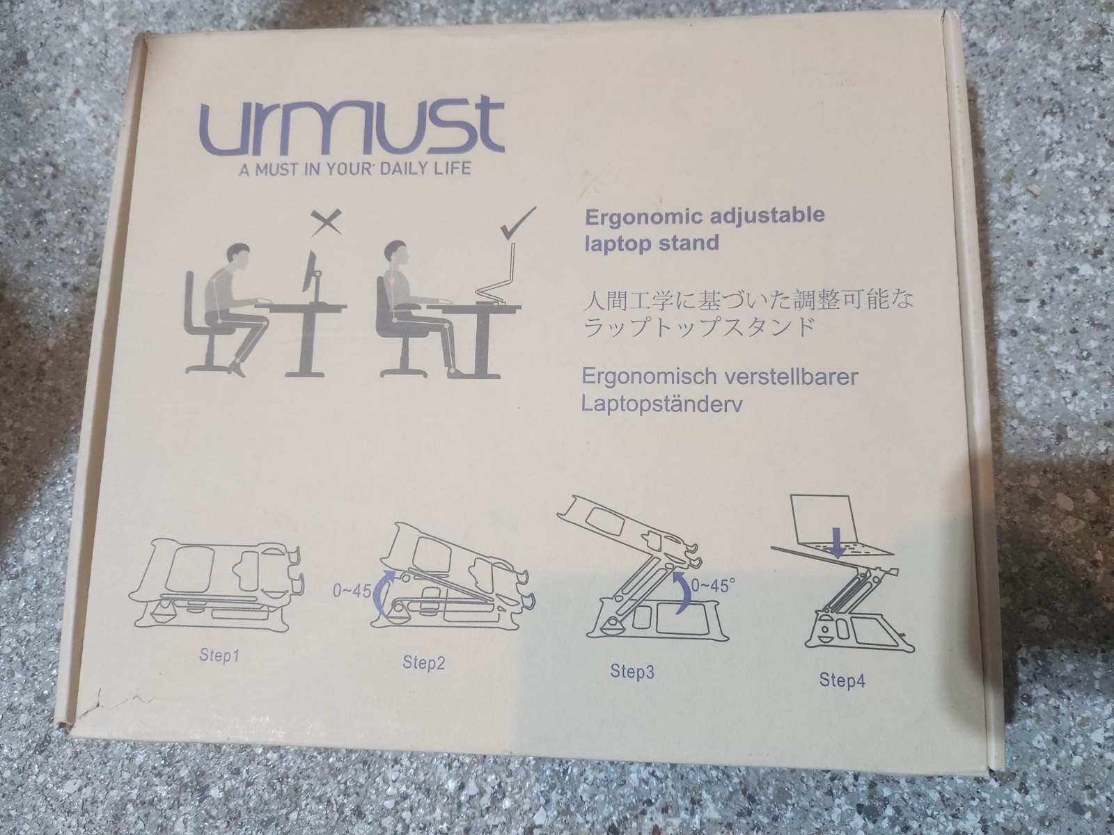 Ergonomic Adjustable  Laptop Stand