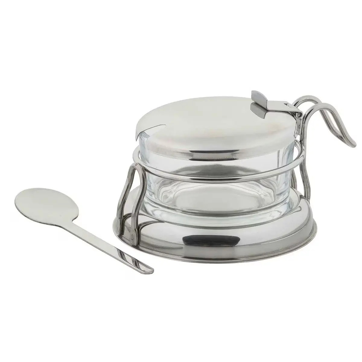 TableCraft 357 Stainless Steel Condiment Jar Set 6oz