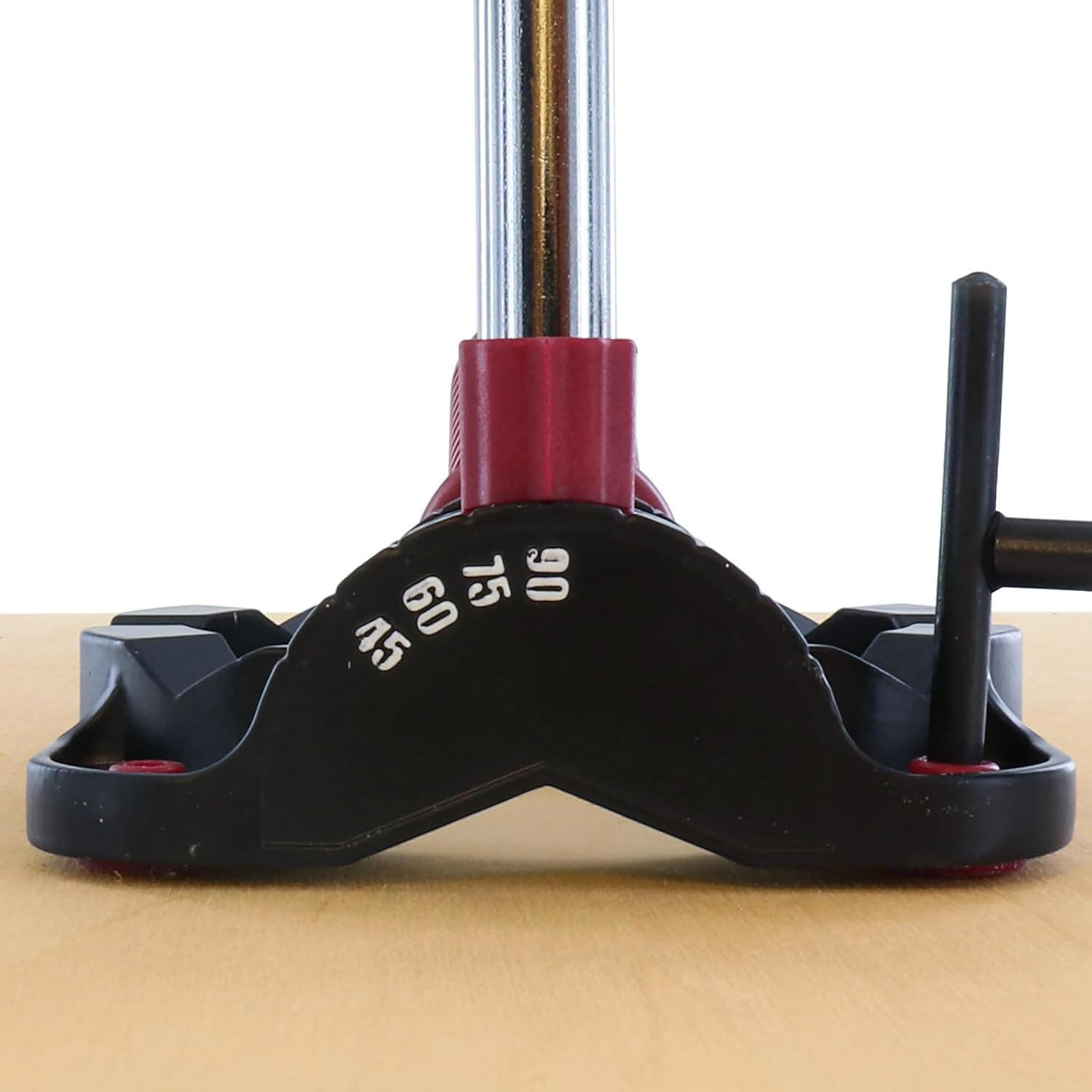 Portable Drill Guide Jig Adjustable Angled Straight Hole Drilling Tool 3/8 Chuck