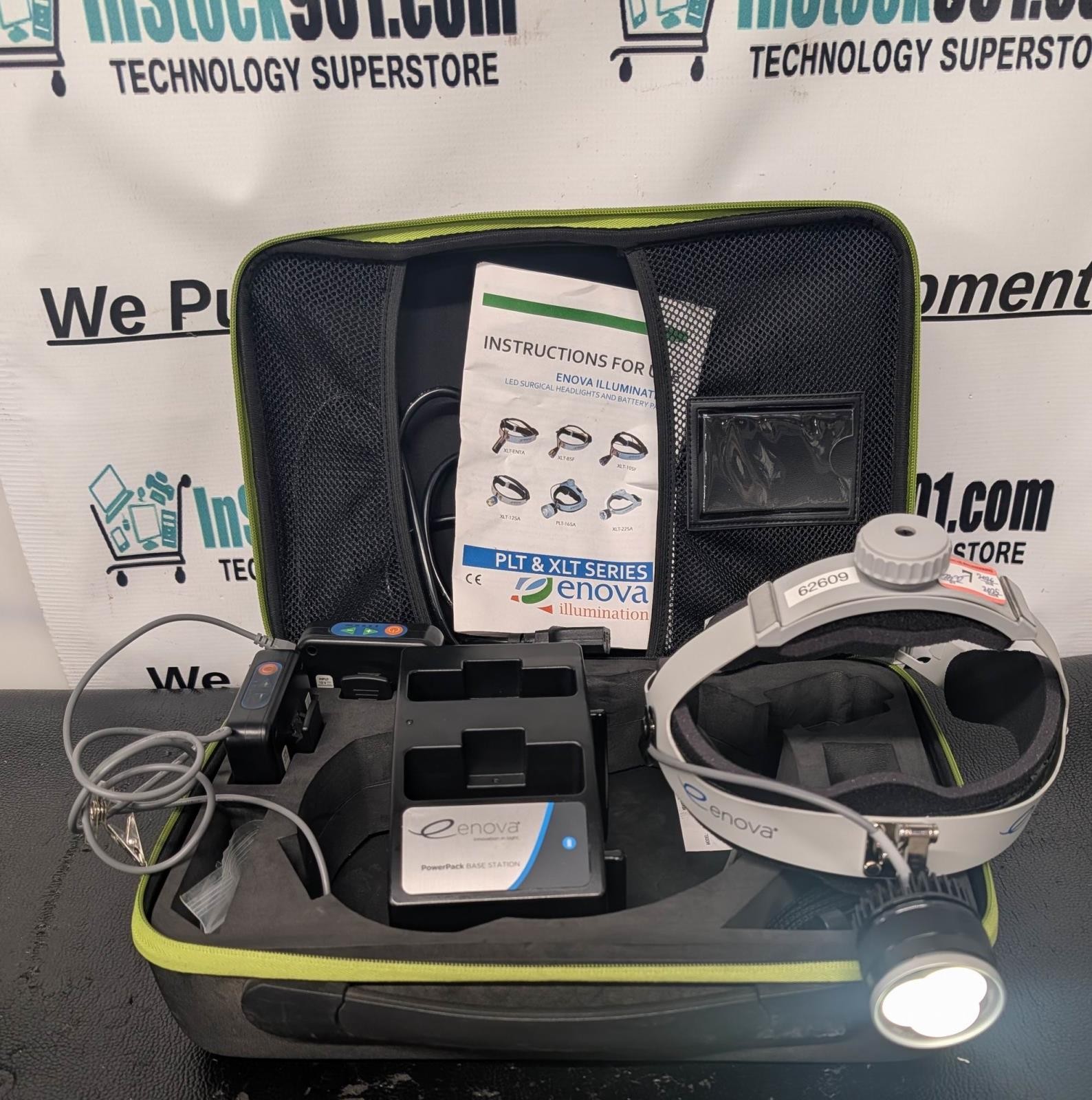 Enova Illumination XLT-225 LED Headlight W/ Charger & Case
