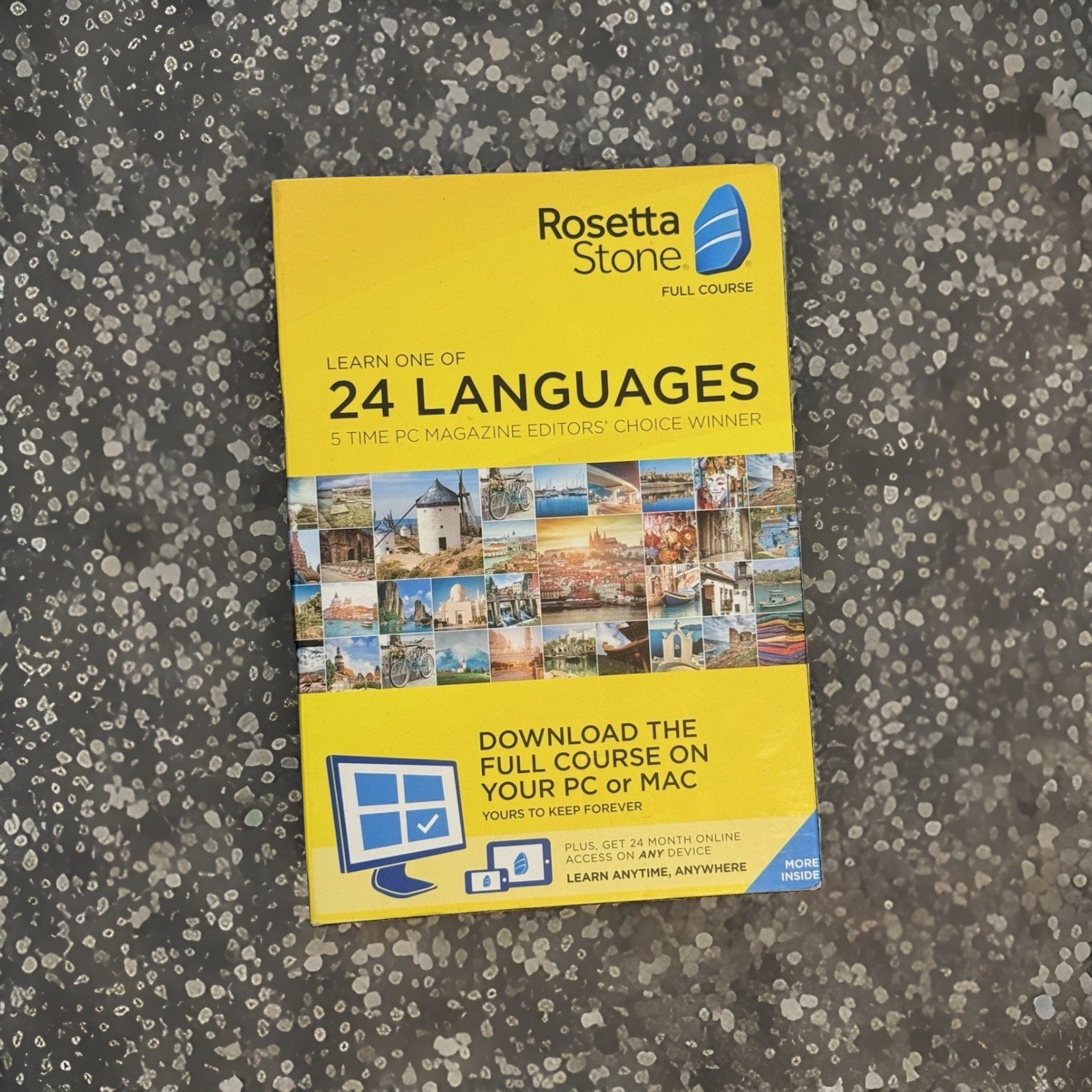 Rosetta Stone Full Course Learn One of 24 Languages New Sealed Free Shipping