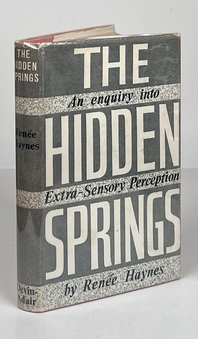 Rene Haynes / Hidden Springs An Enquiry Into Extra-Sensory Perception 1st 1961