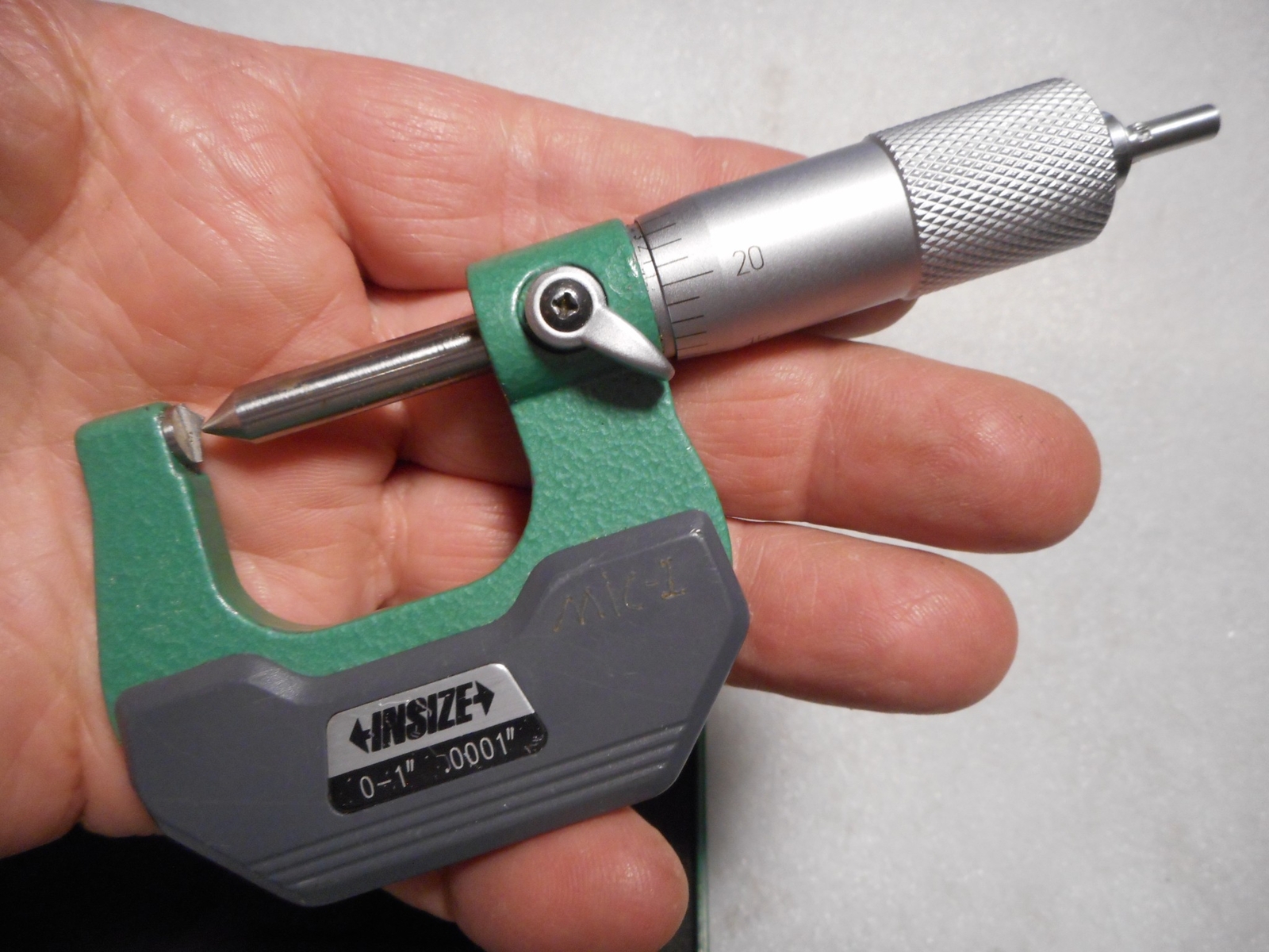 Insize 0-1" Micrometer in Case .0001