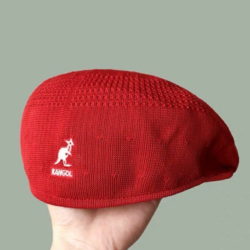 Kangol Beret Hat Summer Woven Casual Men Women Mesh Flat Foldable Cap -Free Ship