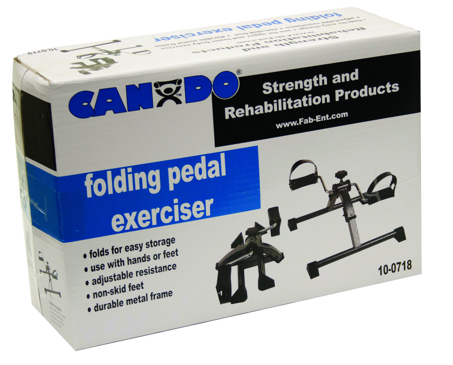 CanDo Pedal Exerciser - Preassembled, Fold-up
