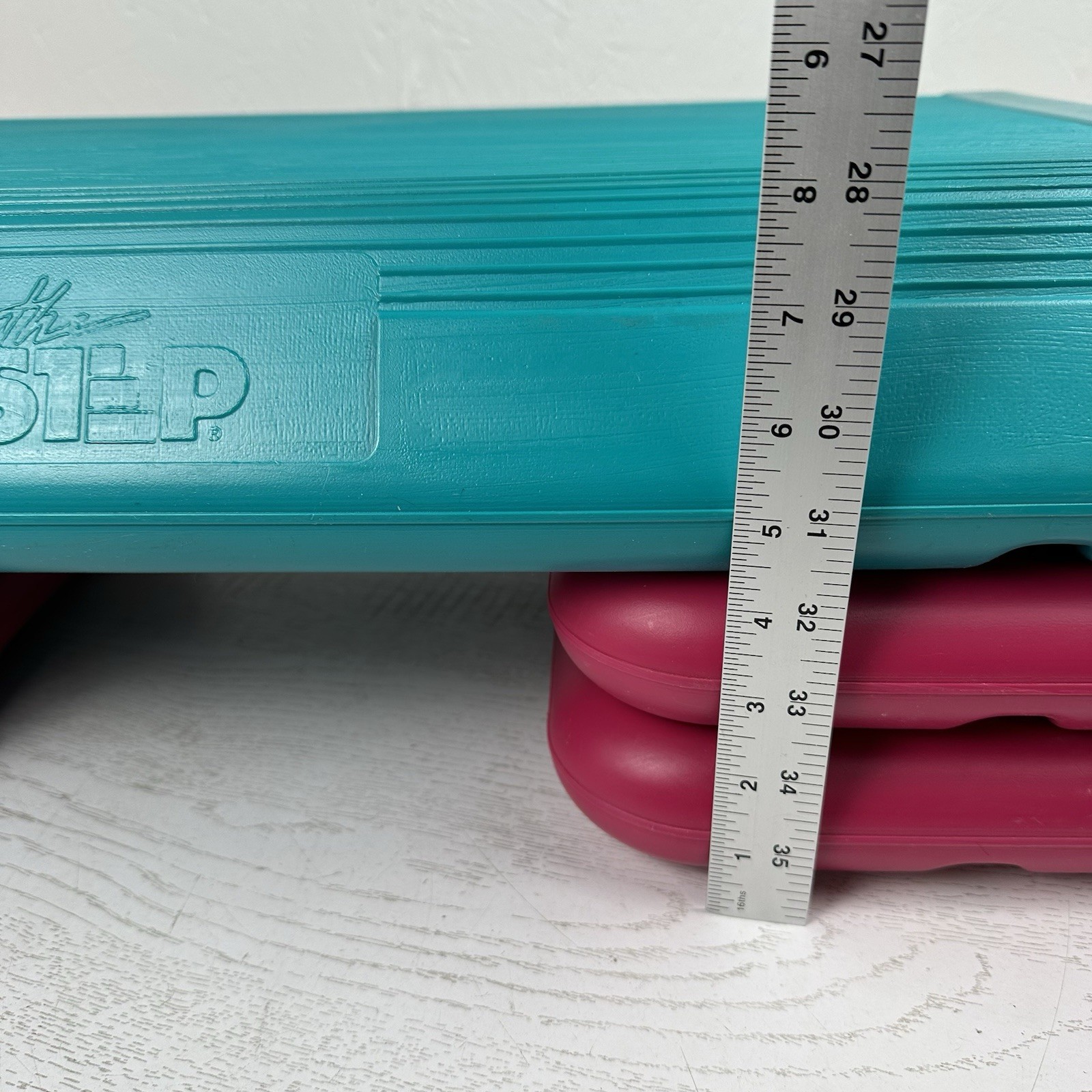 The Step Company Home Workout System Step Platform With 4 Risers 4” 6” 8”