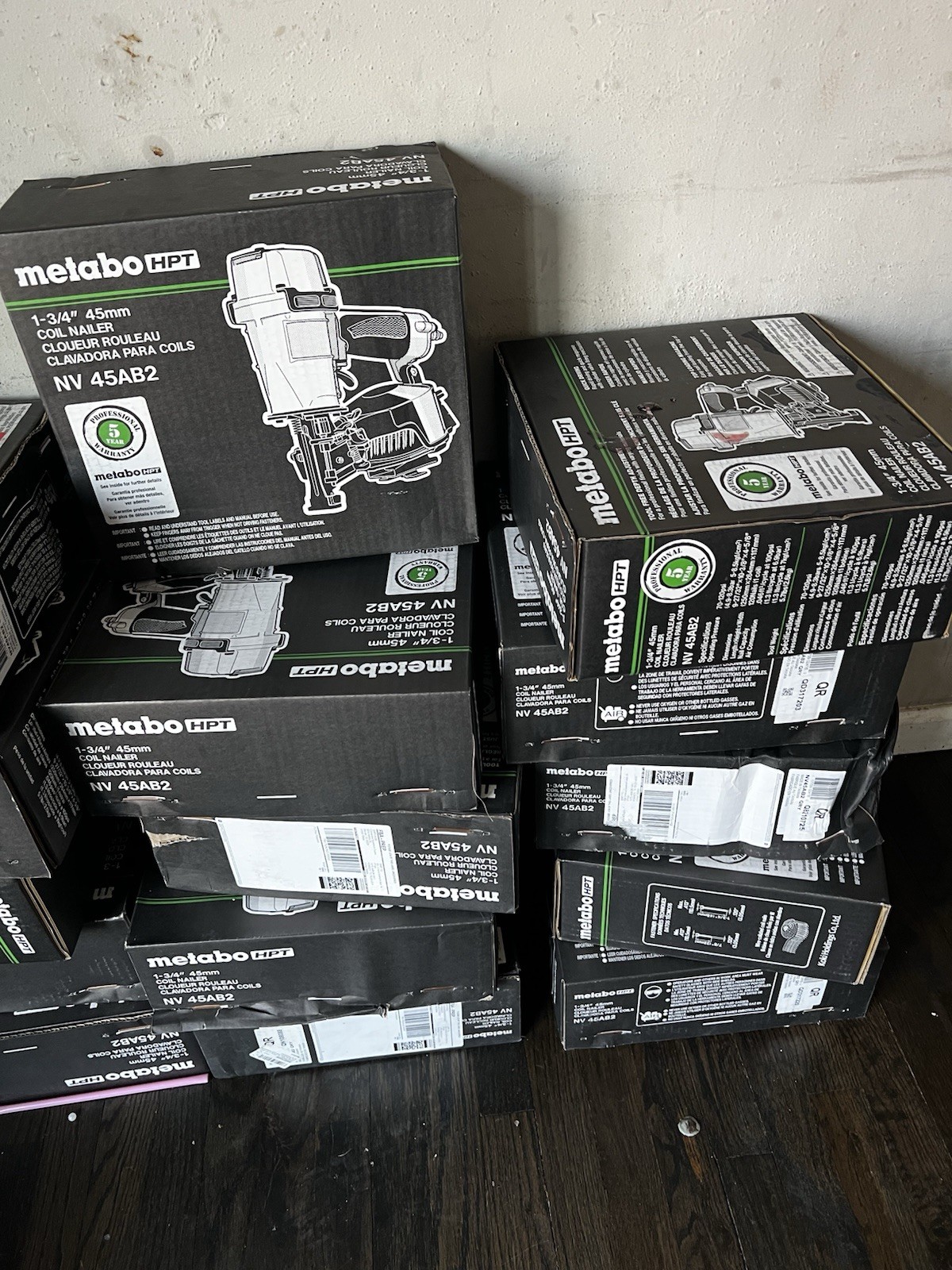 Metabo HPT NV 45AB2 1-3/4" Coil Nailer Pneumatic