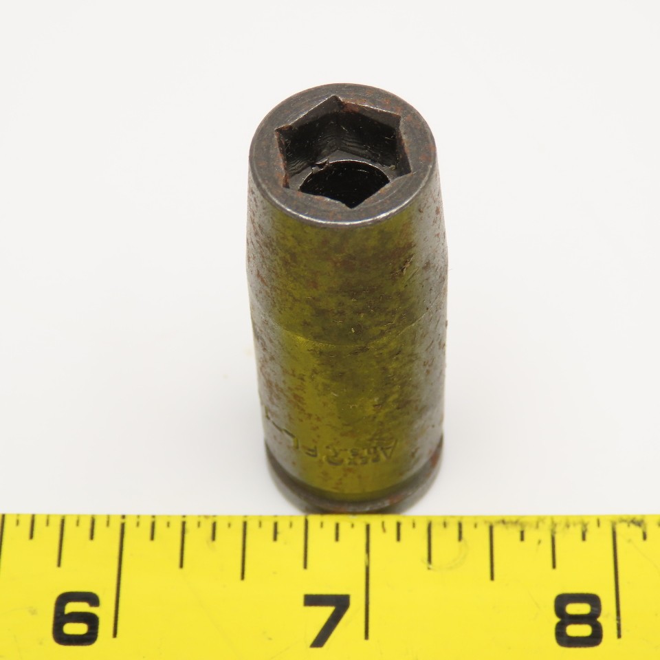 Apex FL-10mm23 10mm Socket 6 Point 2" Long 3/8" Drive