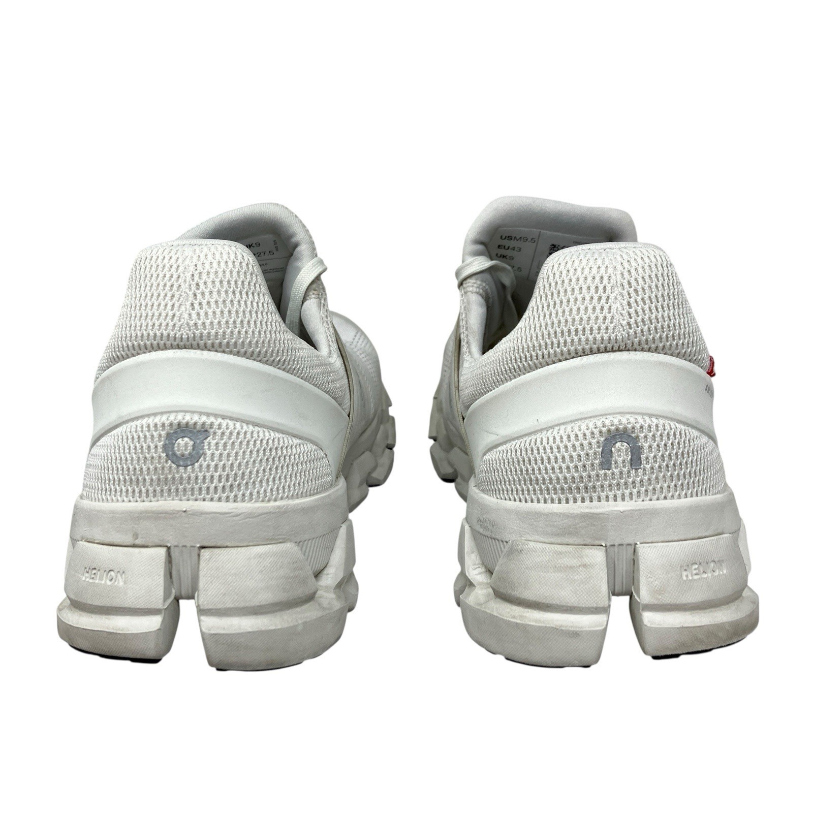 On Cloud Sneakers Mens 9.5 White Cloudswift 3 AD Ice Black Running 3MD10241926