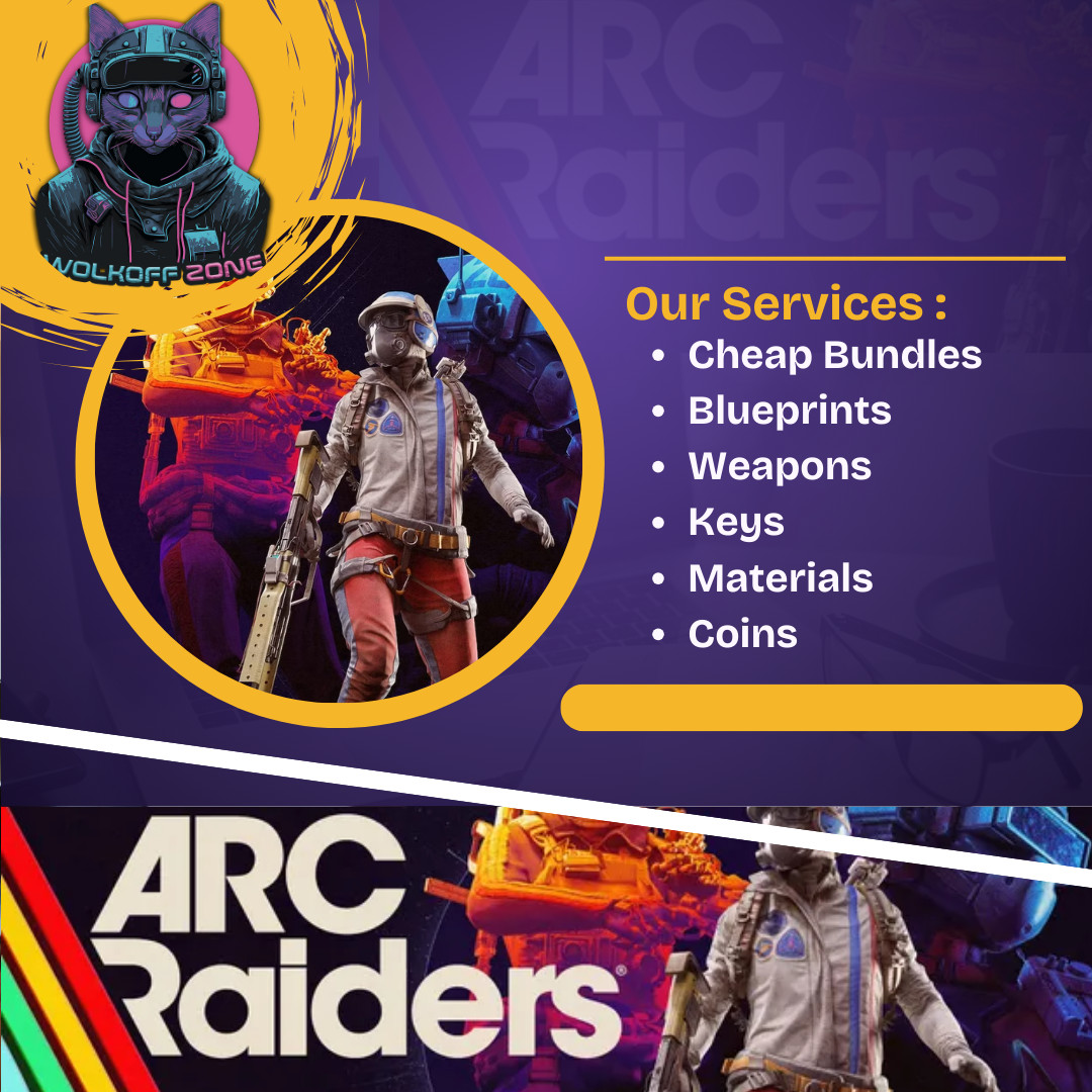 ARC RAIDERS🥷Blueprints,Coins,Weapons,Workshop Materials,Projects,Keys,Trials🥷