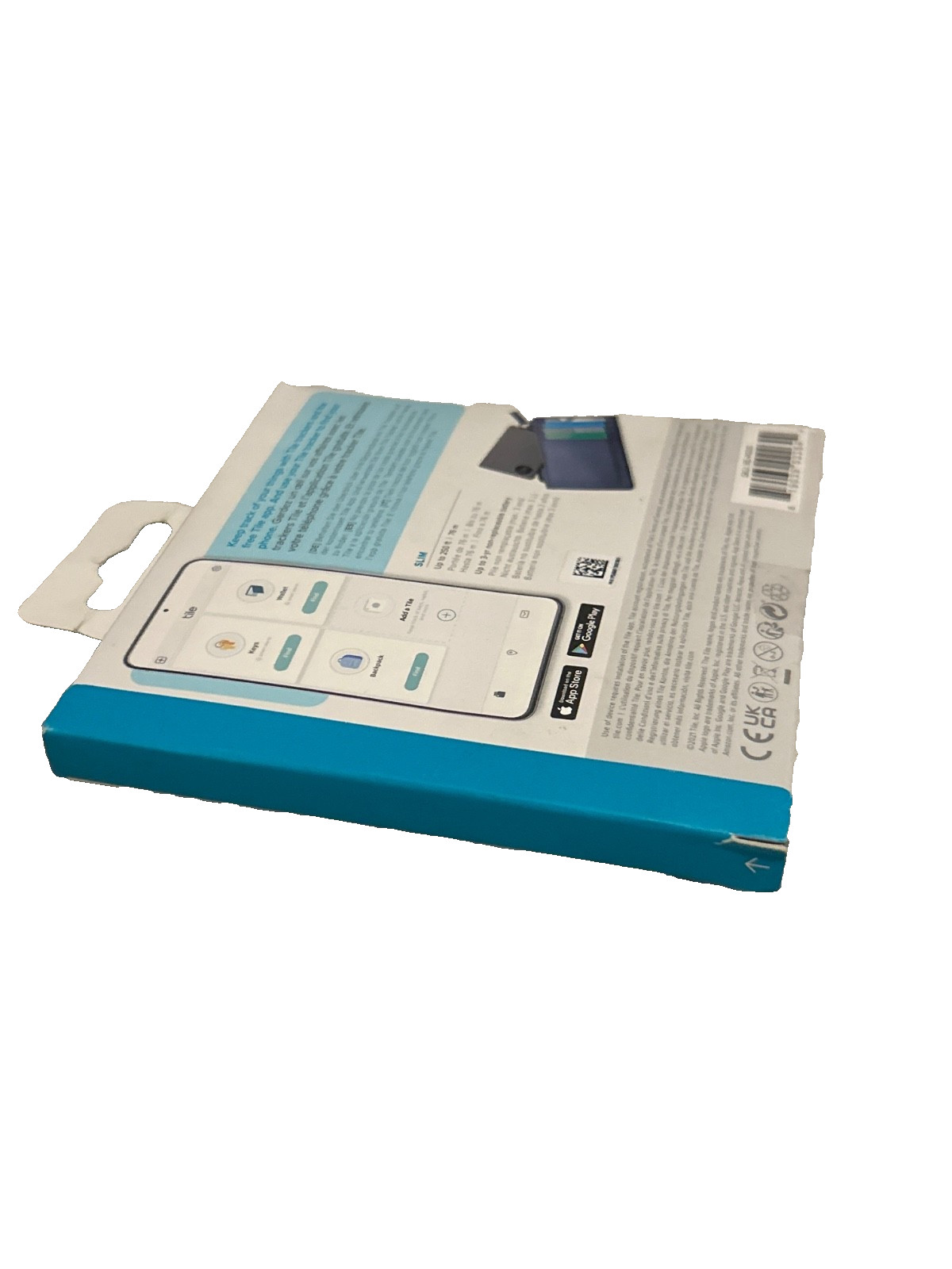 Thin Tile Tracker for Wallet & Small Spaces Bluetooth Connectivity 2021 Tile Inc