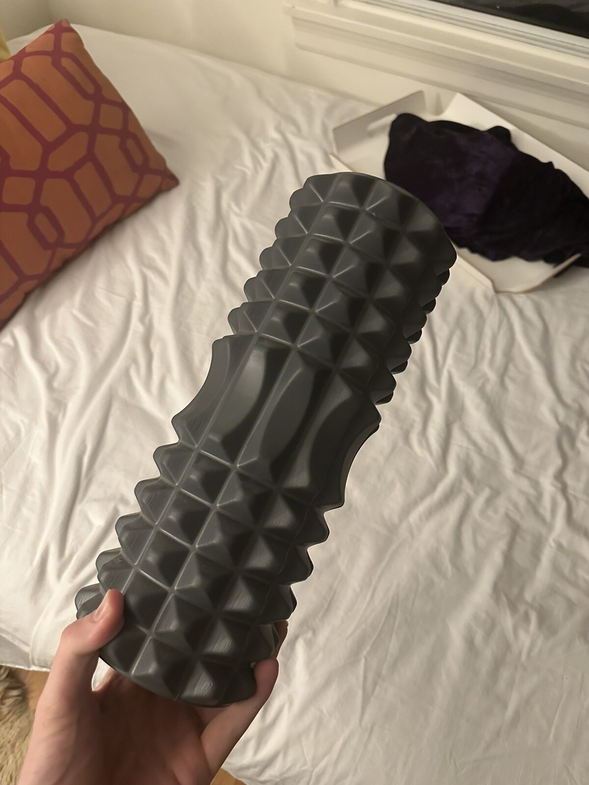 One Spiked Roller, One Regular Foam Roller, And A Foot Roller!