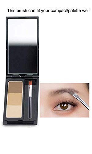 10 PCS Angled Eyebrow Brush And Spoolie Mini Portable Makeup Tool Set